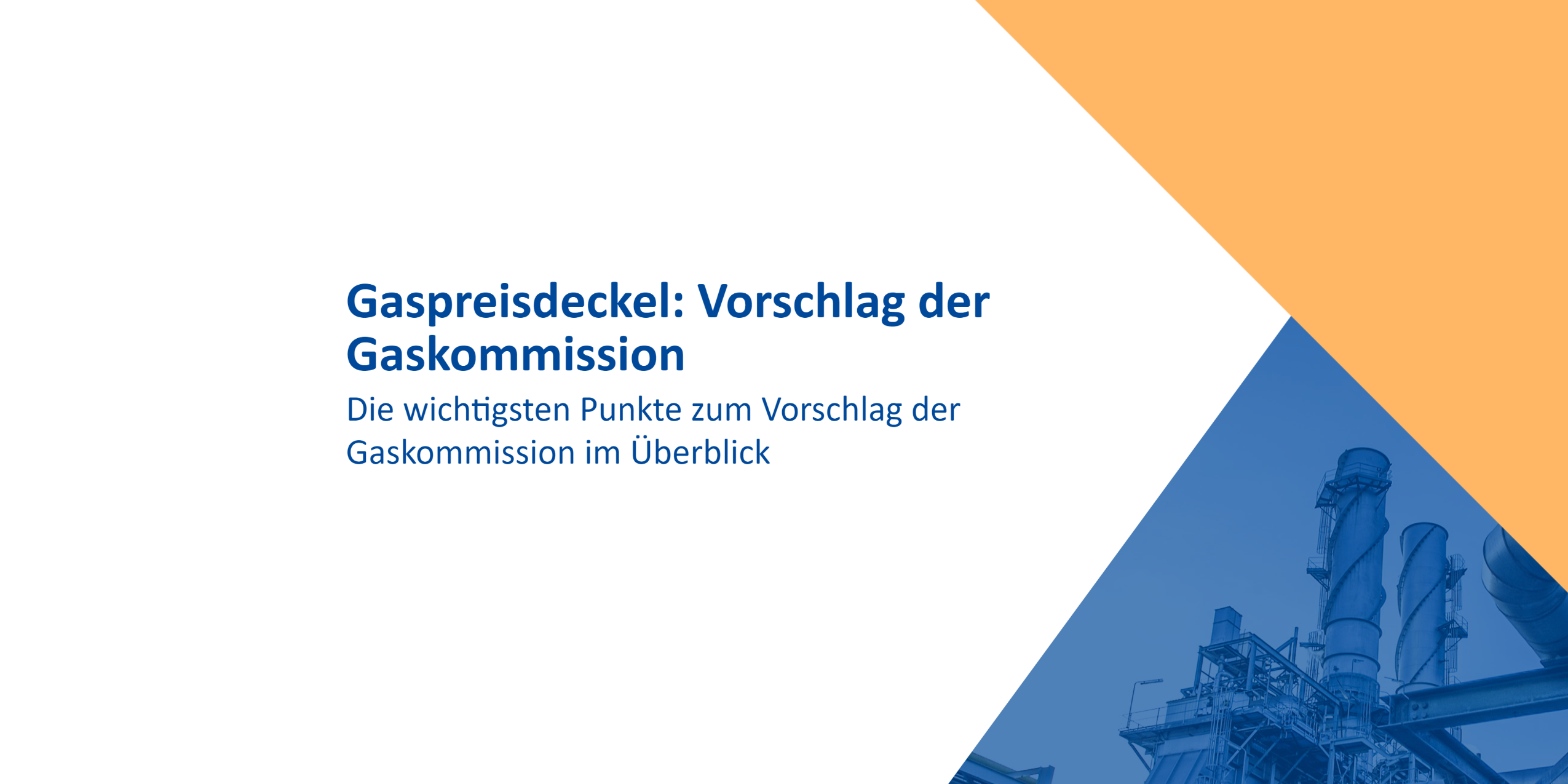 Gaspreisbremse: Vorschlag Der Gaskommission – Cp Energie